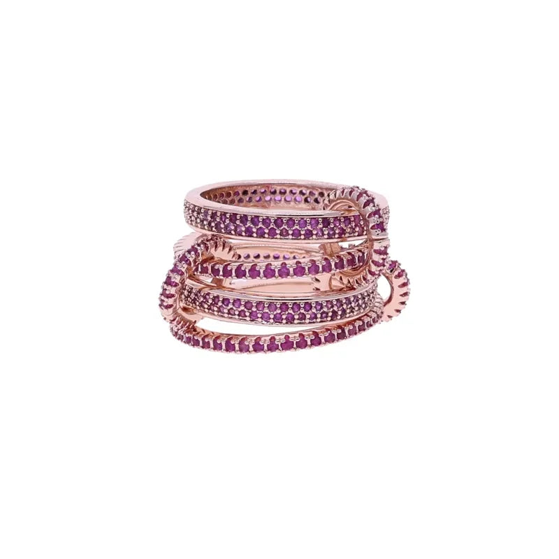 Monaco : Stacking Band Rings